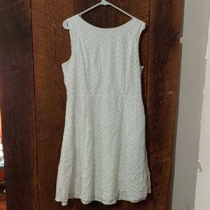 White Liz Claiborne dress